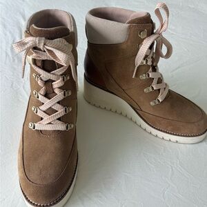 Cole Hann Zerogrand City Wedge Hiker Booties